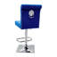 Segarra Swivel Upholstered Adjustable Height Counter Stool with Metal Frame-2009645630