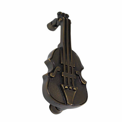 Heurtoir de porte en laiton antique