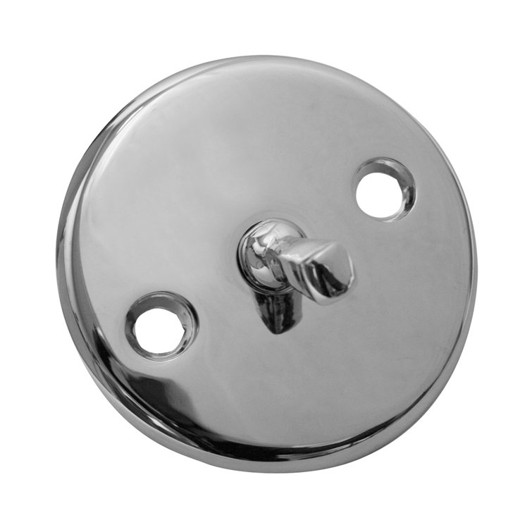Highcraft Bath Trip Lever Face Plate with Screws, Chrome