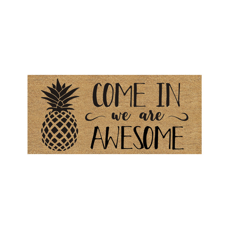 Tapis d'interrupteur «Come in We are Awesome»