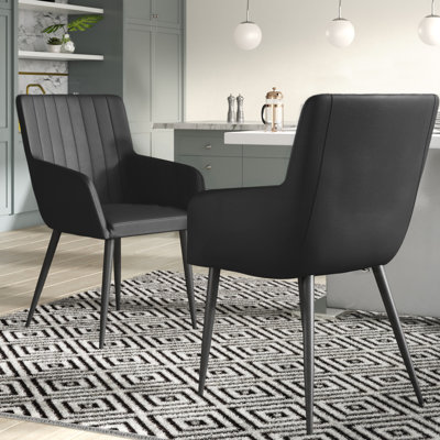 Nemeth 45cm H Polyurethane Upholstered Armchair