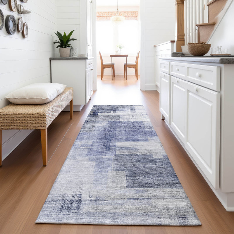 Tapis carré lavable en machine Premium AMF1067, Tapis de couloir 2 pi 3 po x 7 pi 6 po