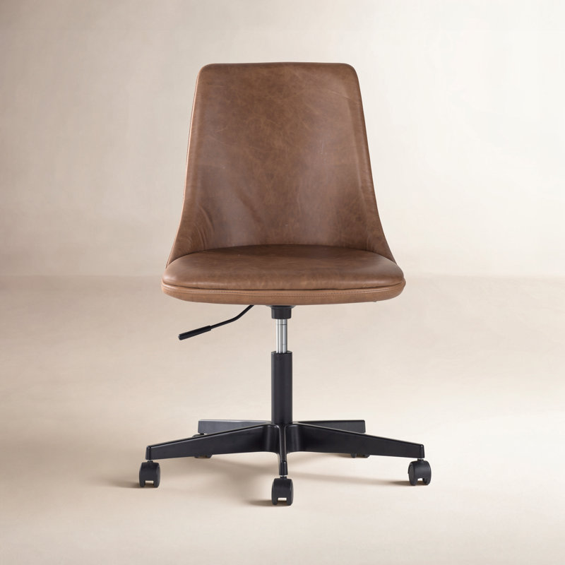 Leather Swivel Task Chair