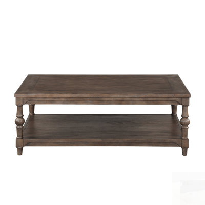 Middleton No-Assembly Vintage Hazel Coffee Table, Perfect For Modern And Traditional Living Spaces.