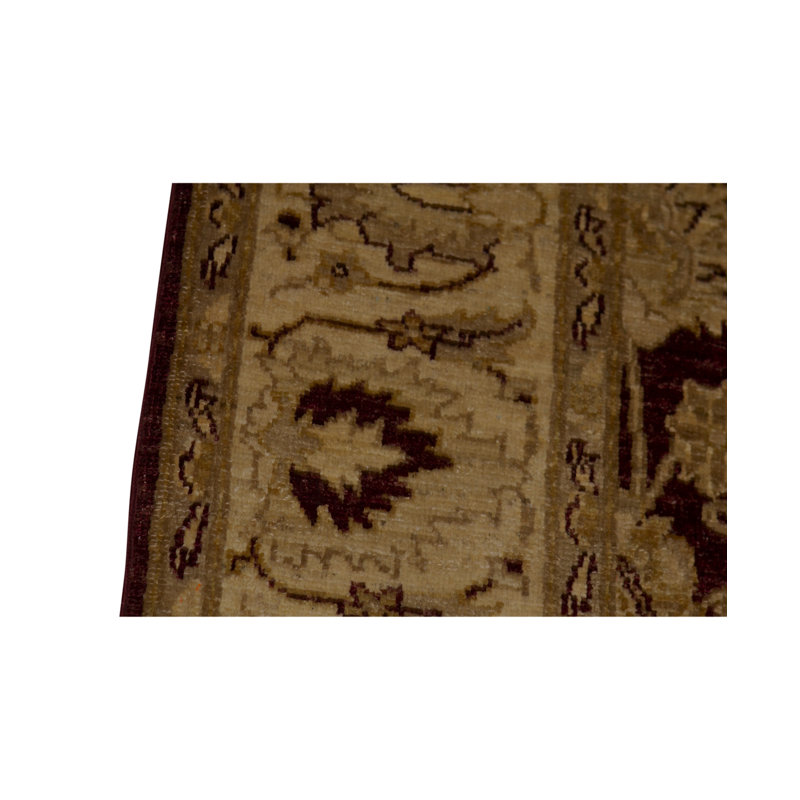 Zarbof Hand Woven Wool Oriental Area Rug