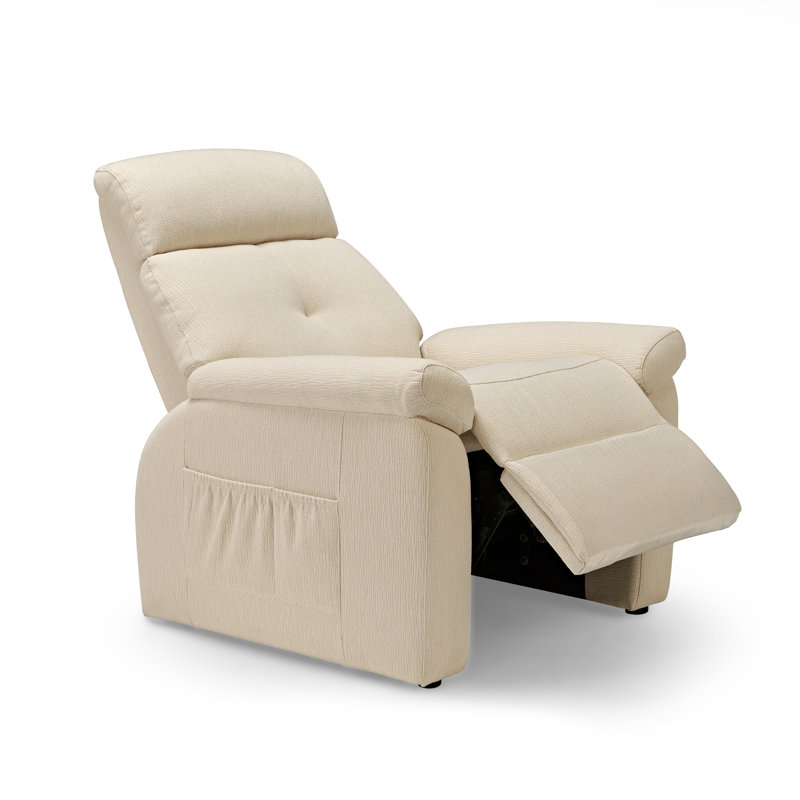 Fauteuil inclinable Power Zero Clearance, 100 % coton blanc
