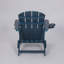 HDPE Folding Adirondack Chair With Dual Cup Holder-97239651