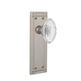 Mission Plate with Crystal Victorian Knob