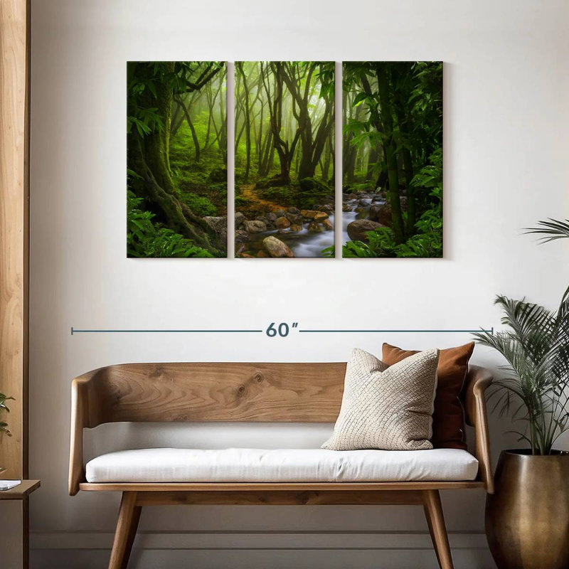 Alvord - forêt tropicale mystique, H 28 po x l 45 po
