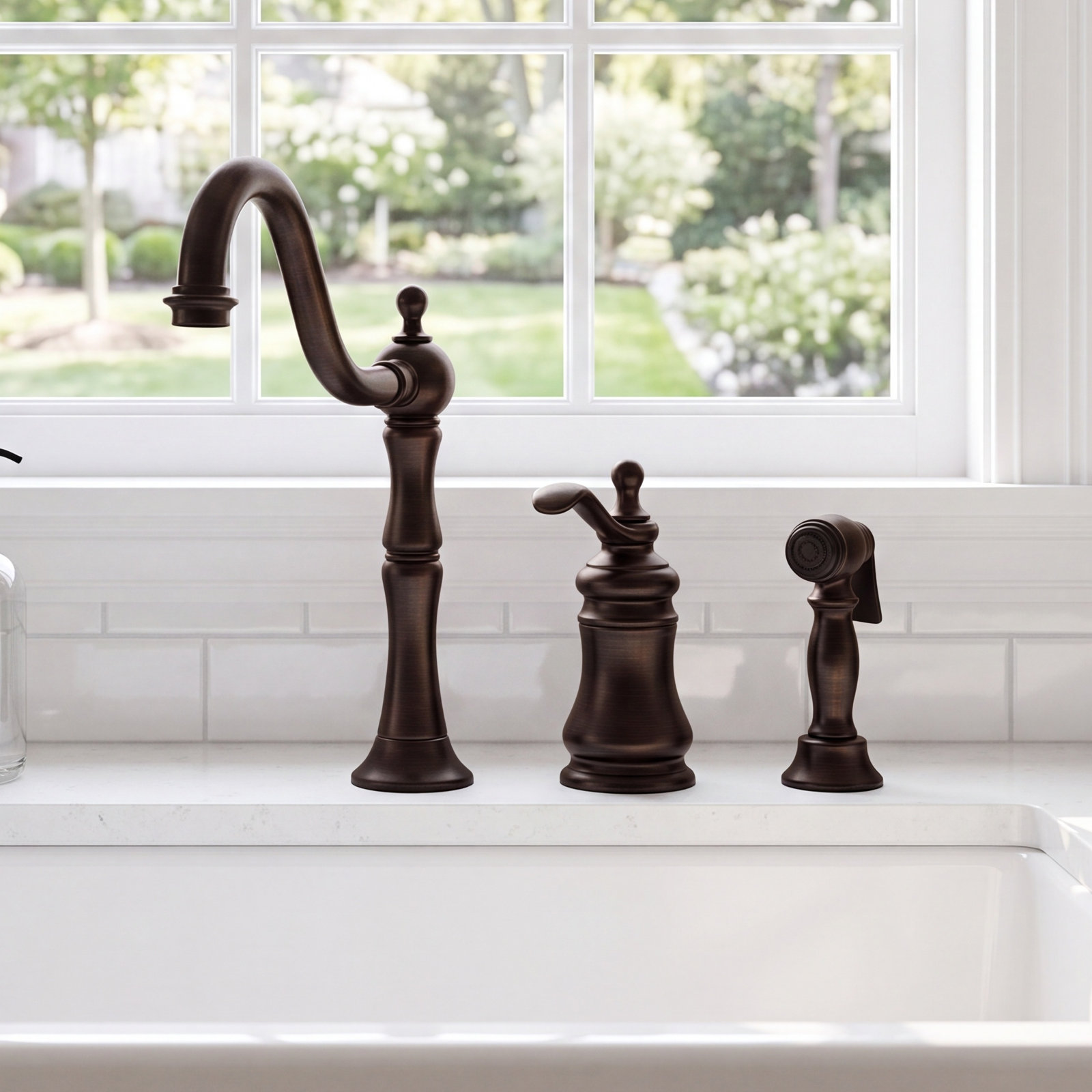 Kingston Brass Templeton Widespread Faucet, Oil Rubbed Bronze