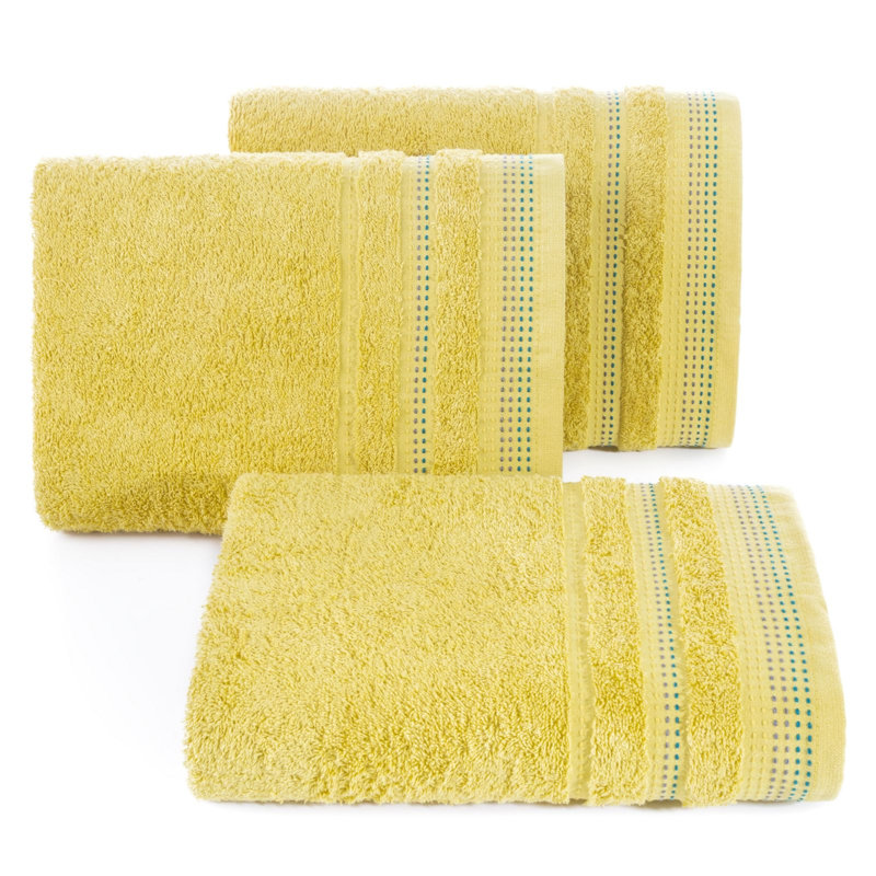 Hostnick Jacquard Hand Towel, Mustard