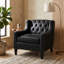 31.8 " Faux Leather Sofa-477943179