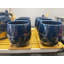 Service à thé avec théière, crépine, plateau et 6 tasses
