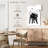Brampt Black Abstract Dog-108521623