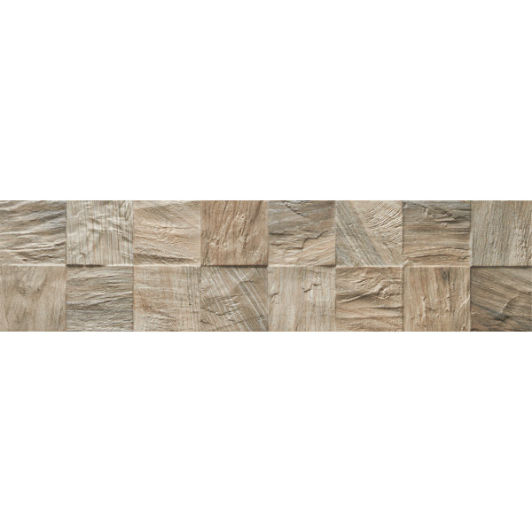 Perpetua 6x24 3D Wood Look Wall Tile