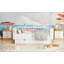 Lit plateforme simple en bois