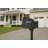 Centennial Mailbox+Post Combo Kit in Black-54520212-54520213