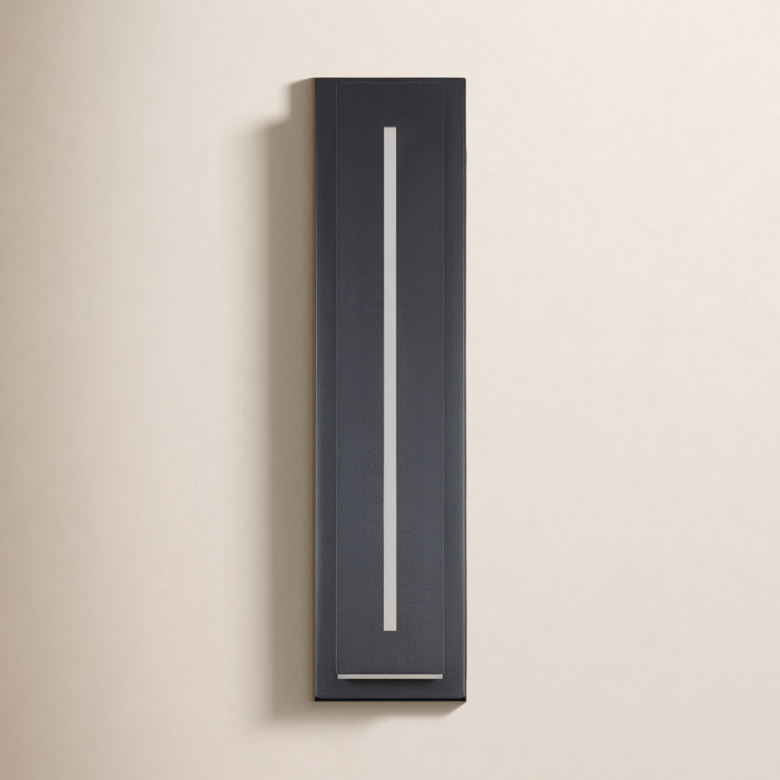 Midnight Outdoor LED Wall Light, 26" H, 3000K
