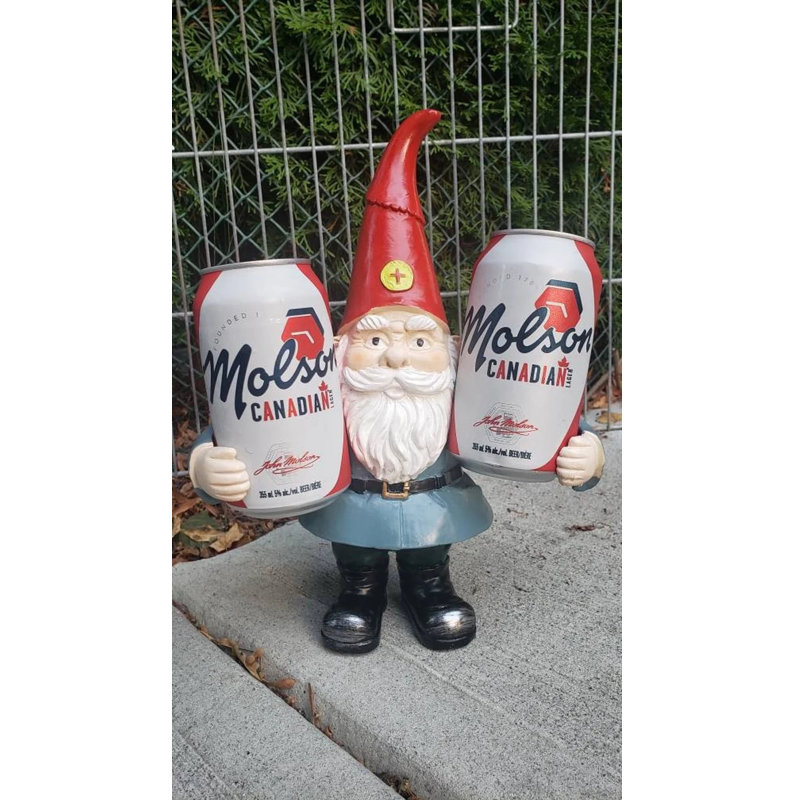Figurine porte-bière 12 pouces Garden Gnome