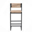 Ensemble de 2 tabourets de cuisine avec repose-pieds et tabouret de cuisine-640045622