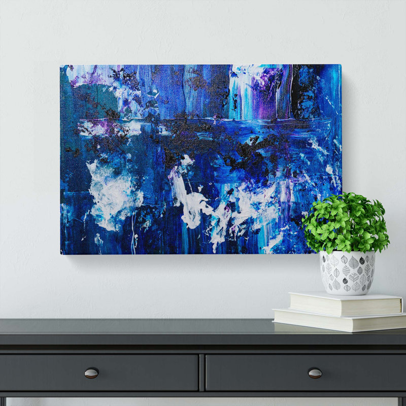Abstract Art Painting Vol.7 by S.Johnson - Wrapped Canvas, 40cm H x 60cm W x 3cm D