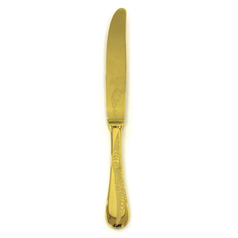 Caccia Dinner Knife, Oro