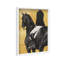 Oliver Gal Taming the Rhythm Gold II Horse - Leaf Framed Shadowbox Art-371476694-371476690