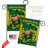 Double Sided 18.5'' H x 13'' W Polyester St. Patrick's Day Garden Flag