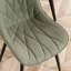 Chaise d'appoint rembourrée en similicuir Chardee-1647928892