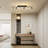 Gold LED Adjustable Fixed Track Lighting Head-129675230