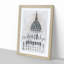 Parliament Building in Budapest in Abstract - Picture Frame Graphic Art Print-55737423-55737429