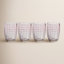 Oakes Ribbed Drinking Glass