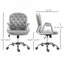 Chaise de bureau capitonnée Luxury