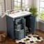 Meuble-lavabo 36 po avec lavabo en céramique-711483268