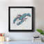 Bulle de homard bleu - peinture sur toile encadrée-282007020-282007009