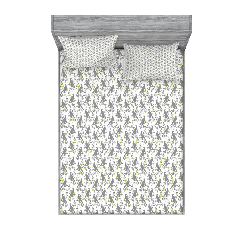 Microfiber Sheet Set, Full Sheet Set + Fitted Sheet + 2 Pillowcases