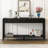 Dishaun 60" Console Table with 3 Fluted Drawers-623134284