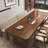 Brown Rectangular Solid Wood desk-76445416