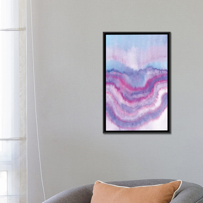 « abstract xviii » par marco gonzalez, reproduction d’impression sur toile tendue, H 48 po x l 32 po x P 1,5 po, Pas de tapis