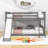 Extine Full Over Full Wood Bunk Bed with Slide-1340885629