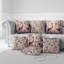 Coussin en faux suède Autumnal Cranes-111762796-111762791