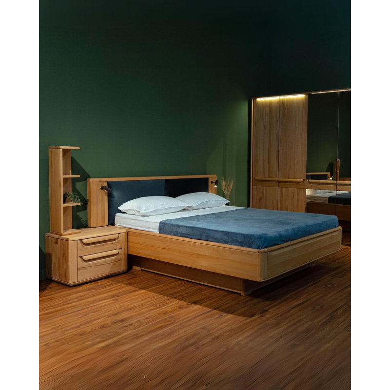 Lit plateforme avec rangement Gloria, Grand