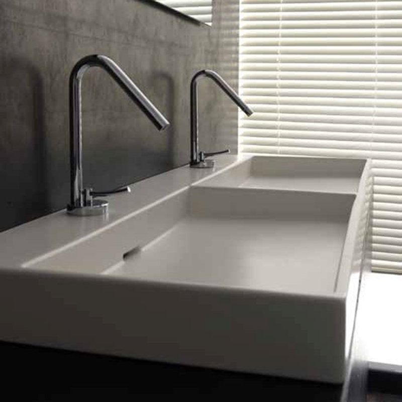 Urban 47.4'' L Bathroom Sink,  No Hole 