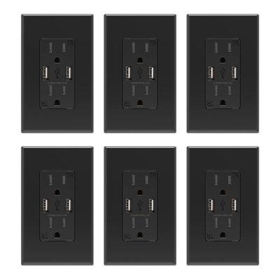 15 Tamper Resistant Duplex Outlet