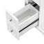 Meuble-lavabo 36 po sans lavabo, base d'armoire seulement, une armoire et six tiroirs
