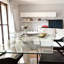 Plateau de table en verre trempé transparent à bords biseautés carrés de 16 pouces d'épaisseur de 1/2 pouce pour les tables de salle à manger, de café ou d'appoint de Fab Glass and Mirror-102239182