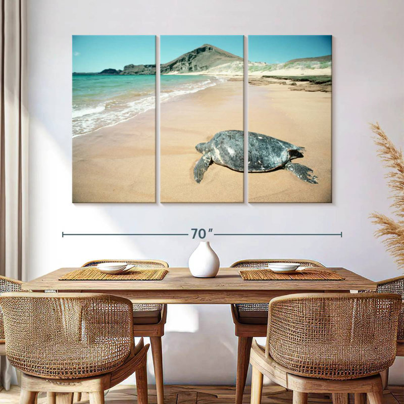 Brampt Galapagos Loggerhead Turtle, 28" H x 45" W