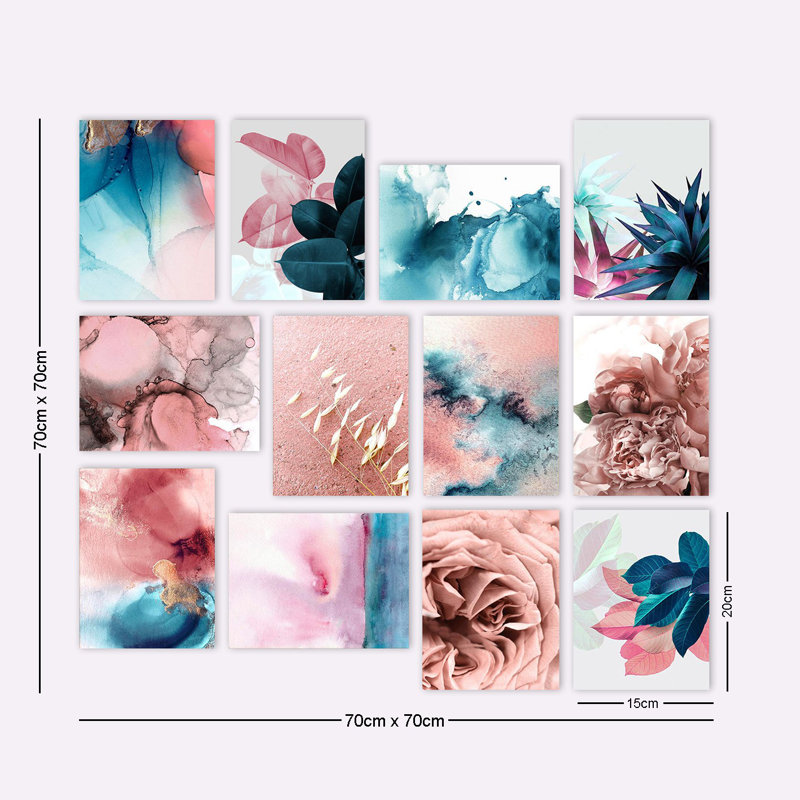 Anonymous - 12 Piece Wrapped Canvas Print