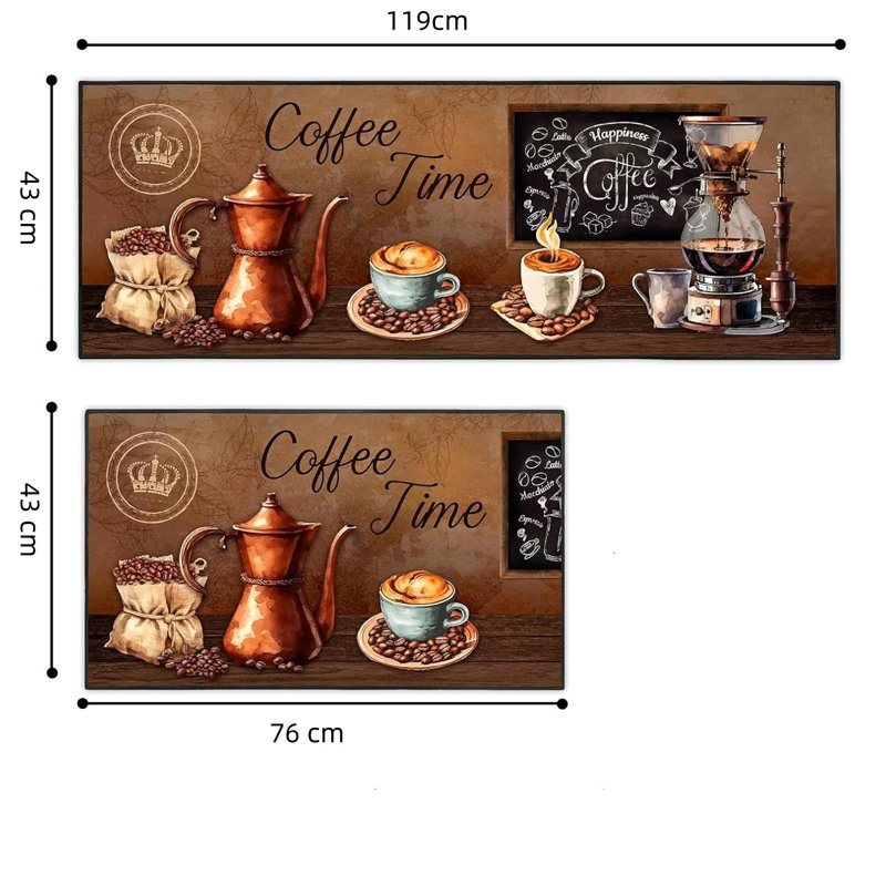 Polyester Non-Skid Kitchen Mat