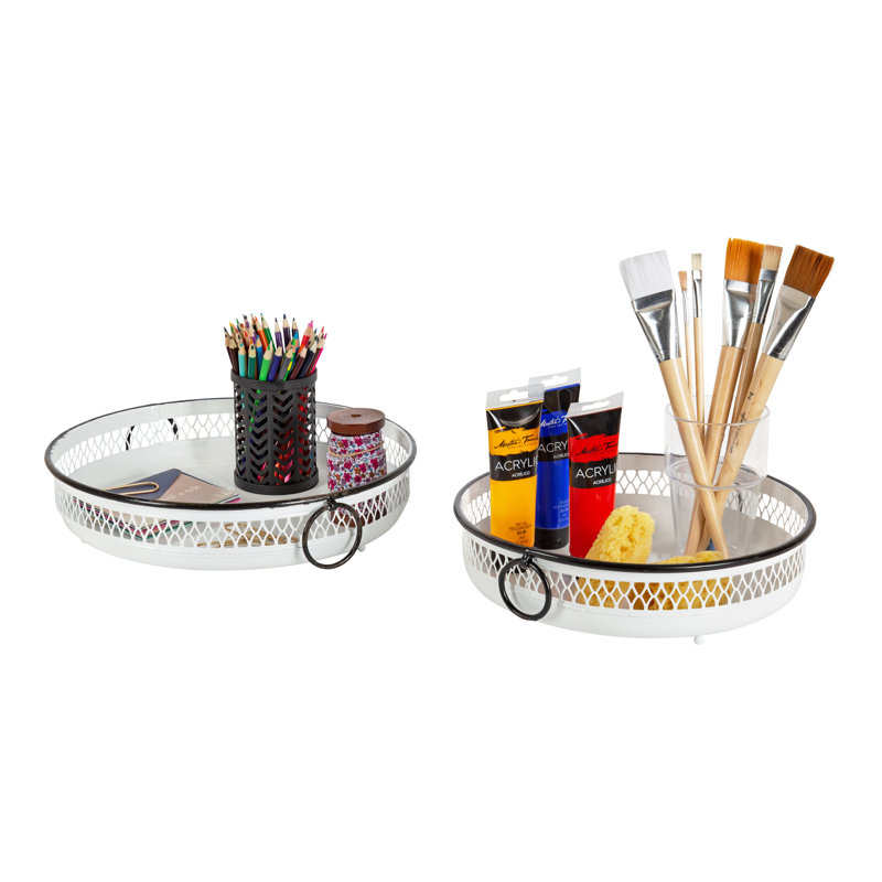 Mahinmi Metal Tray - Set of 2
